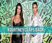 Kourtney Kardashian CLAPS BACK at Claim Kim Kardashian Threw Shade with Recent P
