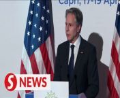 At a press conference at the end of the G7 foreign ministers&#39; meeting in Italy on Friday (April 19), US Secretary of State Antony Blinken said the United States was committed to Israel&#39;s security, adding that the US had not been involved in any offensive operation when asked about Israel&#39;s reported Friday morning strikes on Iran.&#60;br/&#62;&#60;br/&#62;WATCH MORE: https://thestartv.com/c/news&#60;br/&#62;SUBSCRIBE: https://cutt.ly/TheStar&#60;br/&#62;LIKE: https://fb.com/TheStarOnline