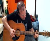 PLAYING IN OPEN A, 2 FINGERS; 3 chords & you groove ! from xxxx finger