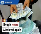 Ringgit’s recent recovery against the US dollar was stopped in its tracks by a perfect storm of events.&#60;br/&#62;&#60;br/&#62;Read More: &#60;br/&#62;https://www.freemalaysiatoday.com/category/highlight/2024/04/16/deja-vu-for-ringgit-as-it-heads-towards-dreaded-4-80-level/ &#60;br/&#62;&#60;br/&#62;Free Malaysia Today is an independent, bi-lingual news portal with a focus on Malaysian current affairs.&#60;br/&#62;&#60;br/&#62;Subscribe to our channel - http://bit.ly/2Qo08ry&#60;br/&#62;------------------------------------------------------------------------------------------------------------------------------------------------------&#60;br/&#62;Check us out at https://www.freemalaysiatoday.com&#60;br/&#62;Follow FMT on Facebook: https://bit.ly/49JJoo5&#60;br/&#62;Follow FMT on Dailymotion: https://bit.ly/2WGITHM&#60;br/&#62;Follow FMT on X: https://bit.ly/48zARSW &#60;br/&#62;Follow FMT on Instagram: https://bit.ly/48Cq76h&#60;br/&#62;Follow FMT on TikTok : https://bit.ly/3uKuQFp&#60;br/&#62;Follow FMT Berita on TikTok: https://bit.ly/48vpnQG &#60;br/&#62;Follow FMT Telegram - https://bit.ly/42VyzMX&#60;br/&#62;Follow FMT LinkedIn - https://bit.ly/42YytEb&#60;br/&#62;Follow FMT Lifestyle on Instagram: https://bit.ly/42WrsUj&#60;br/&#62;Follow FMT on WhatsApp: https://bit.ly/49GMbxW &#60;br/&#62;------------------------------------------------------------------------------------------------------------------------------------------------------&#60;br/&#62;Download FMT News App:&#60;br/&#62;Google Play – http://bit.ly/2YSuV46&#60;br/&#62;App Store – https://apple.co/2HNH7gZ&#60;br/&#62;Huawei AppGallery - https://bit.ly/2D2OpNP&#60;br/&#62;&#60;br/&#62;#FMTBusiness #SaktiandiSupaat #Ringgit #Economic