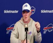 Sean McDermott discusses how the Buffalo Bills are approaching the upcoming NFL Draft.