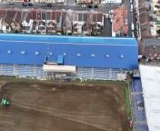 My Portsmouth By Drone has captured some incredible images of the football pitch at Fratton Park as it gets ready for next season.