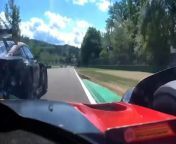 WEC 2024 6H Imola Race Both Ferraris Close Call Mustang Onboards from serena de ferrari