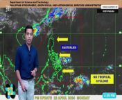 Today&#39;s Weather, 4 P.M. &#124; Apr. 22, 2024&#60;br/&#62;&#60;br/&#62;Video Courtesy of DOST-PAGASA&#60;br/&#62;&#60;br/&#62;Subscribe to The Manila Times Channel - https://tmt.ph/YTSubscribe &#60;br/&#62;&#60;br/&#62;Visit our website at https://www.manilatimes.net &#60;br/&#62;&#60;br/&#62;Follow us: &#60;br/&#62;Facebook - https://tmt.ph/facebook &#60;br/&#62;Instagram - https://tmt.ph/instagram &#60;br/&#62;Twitter - https://tmt.ph/twitter &#60;br/&#62;DailyMotion - https://tmt.ph/dailymotion &#60;br/&#62;&#60;br/&#62;Subscribe to our Digital Edition - https://tmt.ph/digital &#60;br/&#62;&#60;br/&#62;Check out our Podcasts: &#60;br/&#62;Spotify - https://tmt.ph/spotify &#60;br/&#62;Apple Podcasts - https://tmt.ph/applepodcasts &#60;br/&#62;Amazon Music - https://tmt.ph/amazonmusic &#60;br/&#62;Deezer: https://tmt.ph/deezer &#60;br/&#62;Tune In: https://tmt.ph/tunein&#60;br/&#62;&#60;br/&#62;#themanilatimes&#60;br/&#62;#WeatherUpdateToday &#60;br/&#62;#WeatherForecast&#60;br/&#62;