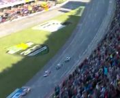 Tyler Reddick picks up his first win of the season after making a final-lap pass while chaos erupts behind the No. 45 Toyota.
