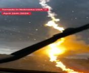 Tornado in Nebraska United States USA from car usa xxx video