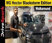MG Hector Blackstorm Edition Walkaround by Vedant Jouhari. The MG Hector Blackstorm Edition was recently launched for the &#92;