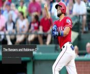 Rangers Reunite With Robinson Chirinos