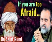 Full Video: If you are too afraid to bleed then God’s bar is not for you &#124;&#124; Acharya Prashant,on Saint Rumi(2016)&#60;br/&#62;Link: &#60;br/&#62;&#60;br/&#62; • If you are too afraid to bleed then G...&#60;br/&#62;&#60;br/&#62;➖➖➖➖➖➖&#60;br/&#62;&#60;br/&#62;‍♂️ Want to meet Acharya Prashant?&#60;br/&#62;Be a part of the Live Sessions: https://acharyaprashant.org/hi/enquir...&#60;br/&#62;&#60;br/&#62;⚡ Want Acharya Prashant’s regular updates?&#60;br/&#62;Join WhatsApp Channel: https://whatsapp.com/channel/0029Va6Z...&#60;br/&#62;&#60;br/&#62; Want to read Acharya Prashant&#39;s Books?&#60;br/&#62;Get Free Delivery: https://acharyaprashant.org/en/books?...&#60;br/&#62;&#60;br/&#62; Want to accelerate Acharya Prashant’s work?&#60;br/&#62;Contribute: https://acharyaprashant.org/en/contri...&#60;br/&#62;&#60;br/&#62; Want to work with Acharya Prashant?&#60;br/&#62;Apply to the Foundation here: https://acharyaprashant.org/en/hiring...&#60;br/&#62;&#60;br/&#62;➖➖➖➖➖➖&#60;br/&#62;&#60;br/&#62;Video Information: The Myth Demolition Tour, 21.03.2016, Rishikesh, Uttarakhand, India&#60;br/&#62;&#60;br/&#62;Context: &#60;br/&#62;~ How we can spent our life in Joy?&#60;br/&#62;~ How to live life without Suffering?&#60;br/&#62;~ Discourse on Saint Rumi.&#60;br/&#62;~ Difference between Joy and Pleasure.&#60;br/&#62;&#60;br/&#62;&#60;br/&#62;Music Credits: Milind Date &#60;br/&#62;~~~~~~~~~~~~~&#60;br/&#62;&#60;br/&#62;Rumi&#39;s poem: The wine we really drink…&#60;br/&#62;&#60;br/&#62;The wine we really drink is our own blood.&#60;br/&#62;Our bodies ferment in these barrels.&#60;br/&#62;We give everything for a glass of this. &#60;br/&#62;We give our minds for a sip&#60;br/&#62;