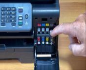 How to Replace the Ink Cartridges in a Brother MFC J4700W Printer