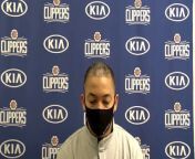 LA Clippers coach Tyronn Lue addresses the media after the team&#39;s 99-108 loss to the Atlanta Hawks.