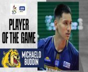 Buds Buddin showcased his clutch gene in delivering 32 big points for defending champion NU against DLSU in the playoff for no. 2 for UAAP Season 86.