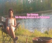 Rapper, Writer, and inspiring Filmmaker Oya Obinidodo, showing viewers an exclusive, raw, inside look on what's it's like to go solo glamping while rapping at the same time. from school gral rap xxx love bihauslim wedding night sex video download