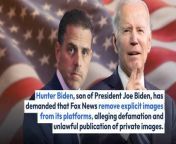 According to a CNN report published on Friday, a letter from Hunter Biden’s legal team accuses Fox News and FOX Corp of conspiracy to defame. It seeks corrections and retractions on air and in online articles related to claims that President Biden and his son were involved in a bribery scheme abroad.