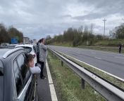 Motorway traffic was brought to a standstill after three goats ran onto the carriageway. Drivers faced delays of around an hour as officers attempted to catch the animals between junction 13 and junction 12 near Stroud on March 25.
